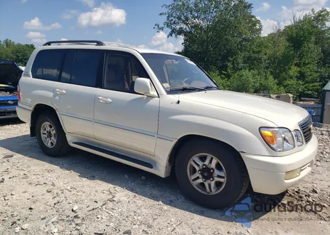 1999 Lexus Lx 470 из США, поврежденный, VIN JT6HT00W8X0035501